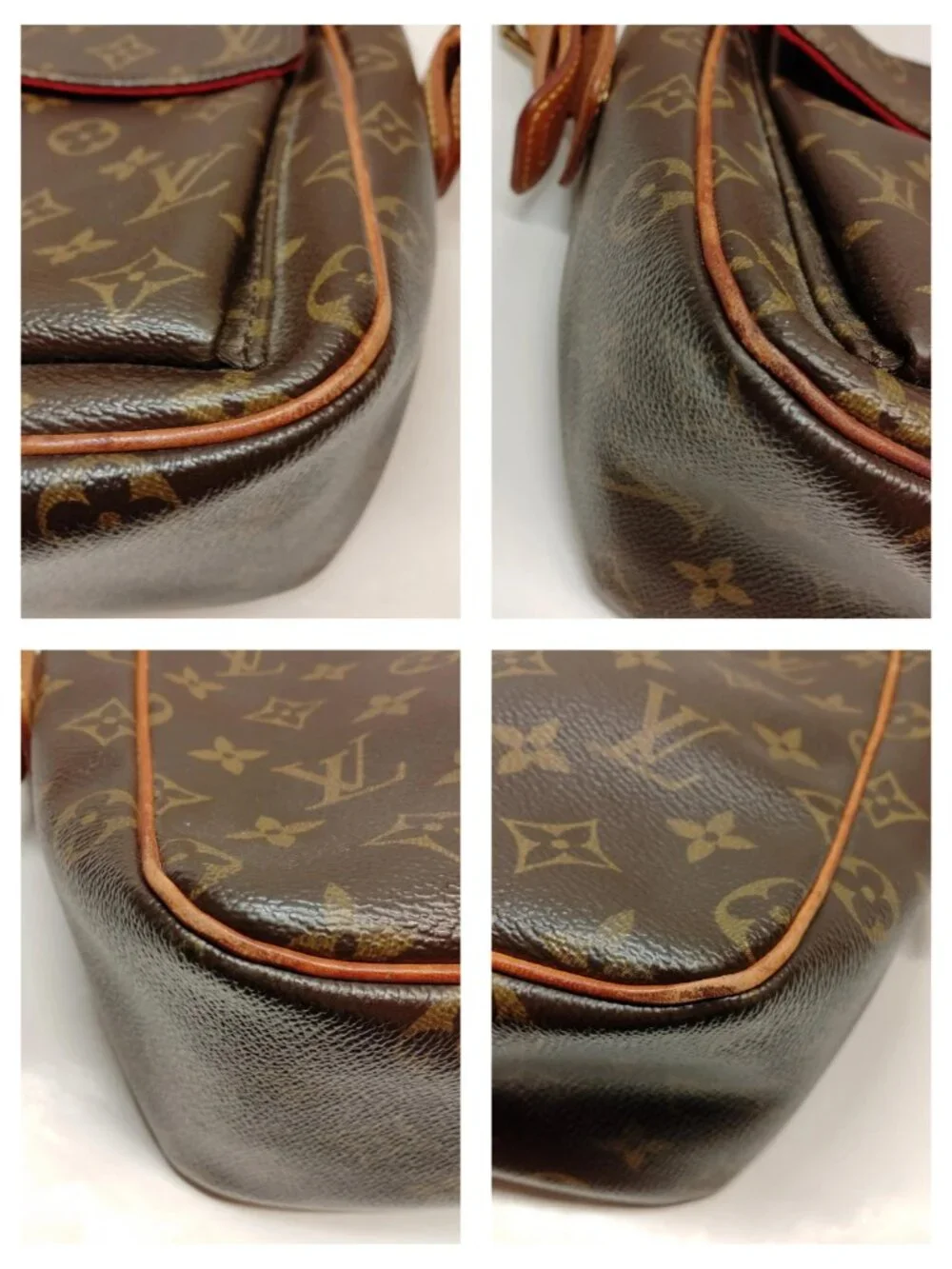 Authentic Louis Vuitton Viva Cite GM Monogram Canvas Shoulder Bag